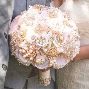 Large Brooch Bouquet